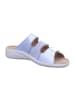 Solidus Damen Pantoletten Wellness in Blau
