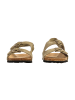 Divine Factory Leder-Pantoletten Noga Mistral BS Edge Braun