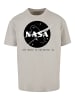 F4NT4STIC T-Shirt NASA Logo Meatball PHIBER METAVERSE FASHION in lightasphalt