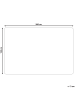 Beliani Tagesdecke DELICE in Schwarz - (W) 150 x (H) 2 x (L) 200 cm