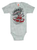 Logoshirt Baby-Body Harry Potter - Hogwarts Express in grau-meliert