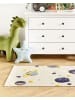 Beliani Kinderteppich LANGSA in Beige/Bunt/Gelb - (W) 80 x (L) 150 cm