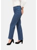 GOLDNER Kurzgröße:  Karoschlupfhose Re-fresh Karoschlupfhose in blau