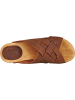 Sanita Comfortwear Clog "WOOD-SALTO SPORT FLEX SANDAL" in Braun