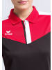 erima Squad Poloshirt in rot/schwarz/weiss