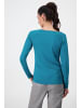 monari Langarmshirt in petrol