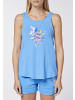 Oklahoma Jeans Tank Top in Blau