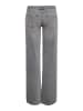 ONLY Jeans mit weitem Bein in Light Grey Denim