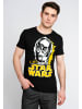 Logoshirt T-Shirt C-3PO in schwarz