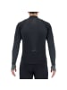 UYN M EXCELERATILONGSLEEVE ZIP in Schwarz