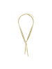 Amor Y-Collier Edelstahl, IP gold in gold