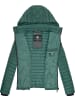 Marikoo Steppjacke Samtpfote in Ocean Green