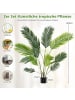 COSTWAY 2er Set Künstliche Areca Palme in Grün