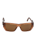 Karl Lagerfeld sunglasses Sonnenbrille in Brown