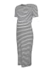 mama licious Kleid in Light Grey Melange 1