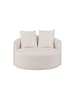 ebuy24 Sofa Kelso Beige 116 x 116 cm