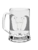 Mr. & Mrs. Panda Bierglas Igel Liebe ohne Spruch in Transparent