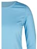 Rabe Rundkragen Langarmshirt für Damen in blau