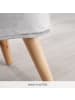 roba Kindersofa gepolster, mit Samtstoff in gray