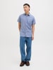 Jack & Jones Hawaii-Hemd in Ensign Blue