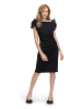 Vera Mont Cocktailkleid mit Raffung in Schwarz