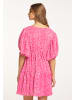 IZIA Damen Sommerkleid in Pink Weiss
