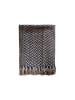 Chic Antique Plaid Überwurfdecke Aix in mokka
