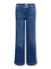 KIDS ONLY Jeans mit weitem Bein in Light Medium Blue Denim