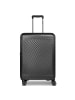 PICARD Vienna 4 Rollen Trolley M 65 cm mit Dehnfalte black