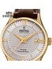 Festina Analog-Armbanduhr Festina Swiss Made braun klein (ca. 29mm)