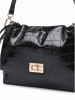KASSANDRA Schultertasche in NERO
