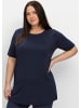 sheego Longshirt in marine