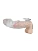 Crystal Clear Penissleeve Penis sleeve with extension and vibration in transparent
