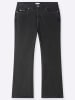 sheego Bootcut-Jeans in black denim