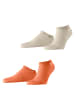 Burlington Sneaker-Socken Doppelpack in Pumpkin