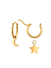 Steel_Art Creole Luna goldfarben in goldfarben