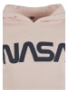 Mister Tee Mister Tee Damen Kids NASA Cropped Hoody in pink