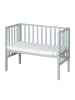 roba Beistellbett safe asleep® 2in1 taupe/grau höhenverstellbar Komplettset