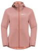 Jack Wolfskin Funktionsjacke/Unterjacke/Softshelljacke FELDBERG HOODY W in Rose