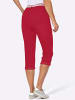 WITT WEIDEN Capri-Jeans in rot