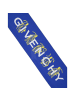 Givenchy Blau Seide Schal