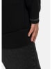 sheego Langarmshirt in schwarz