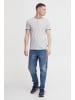 INDICODE Layershirt IDTony 40126MM Kurzarmshirt mit Knopfleiste in Weiß
