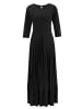 Aniston CASUAL Maxikleid in schwarz