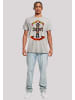 F4NT4STIC T-Shirt Guns 'n' Roses Appetite For Destruction in grau meliert
