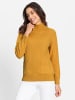 WITT WEIDEN Stehkragenpullover in ocker