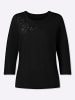 WITT WEIDEN Rundhals-Shirt in schwarz