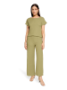 Betty Barclay Strukturshirt mit U-Boot-Ausschnitt in Soft Olive