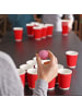 relaxdays 100 x Beer Pong Bälle in Pink - Ø 40 mm