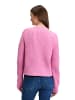 BETTY & CO Grobstrickjacke ohne Verschluss in Moonlite Mauve